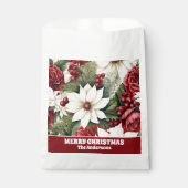 ヴィンテージ素朴スの花離れのパターン フェイバーバッグ (正面)