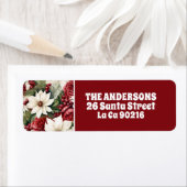 ヴィンテージ素朴スの花離れのパターン ラベル (インサイチュ)