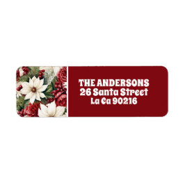 ヴィンテージ素朴スの花離れのパターン ラベル