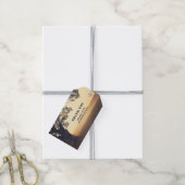 ヴィンテージ素朴ストリングライトツ結婚リー ギフトタグ (より糸付き)