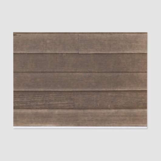 ヴィンテージ素朴セピア木目の質感 薄葉紙 (正面)