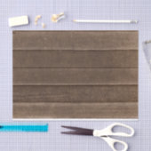 ヴィンテージ素朴セピア木目の質感 薄葉紙 (クラフト)