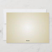 ヴィンテージ素朴タイポグラフィクリスマスフラットカード シーズンカード (裏面)