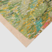 ヴィンテージ素朴テクスチャー青い山のデコパージュ 薄葉紙 (詳細)