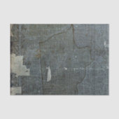 ヴィンテージ素朴テクスチャ切れた紙青のデコパージュ 薄葉紙 (正面)