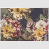 ヴィンテージ素朴テクスチャ植物分離 薄葉紙 (正面)