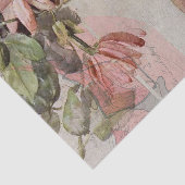 ヴィンテージ素朴テクスチャ植物地図のデコップ 薄葉紙 (詳細)