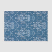 ヴィンテージ素朴テクスビクトリアンチャ分離組織 薄葉紙 (正面)