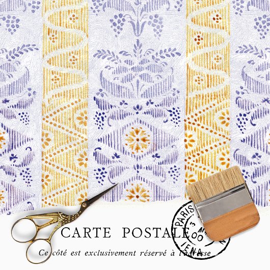 ヴィンテージ素朴テクスビクトリアンチャ分離組織 薄葉紙