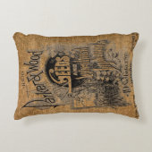 ヴィンテージ素朴バフェイクラップシードバッグテンプレート アクセントクッション (正面)