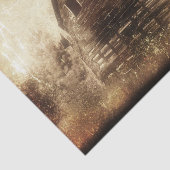 ヴィンテージ素朴バーンセピアカントリーテクスチャ 薄葉紙 (詳細)