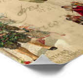 ヴィンテージ素朴ビクトリアンコラージュ ポスター (角)