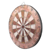ヴィンテージ素朴ピンク ダーツボード (正面右)