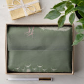 ヴィンテージ素朴ピーコックピーコックデクページング 薄葉紙 (ギフト)