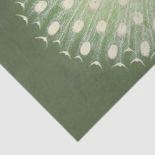 ヴィンテージ素朴ピーコックピーコックデクページング 薄葉紙 (詳細)