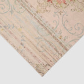 ヴィンテージ素朴ピーチのテクスチャー動揺してデコップ 薄葉紙 (詳細)