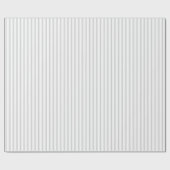 ヴィンテージ素朴ファームハウステッキングストライプグレーホワイト ラッピングペーパー (フラット)