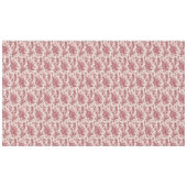 ヴィンテージ素朴フフランスのァームトイルレッド&タン テーブルクロス (正面(横))