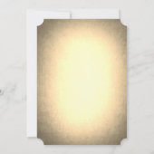 ヴィンテージ素朴フラワー、マグノリアブライダルシャワー 招待状 (裏面)