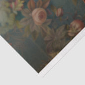 ヴィンテージ素朴フローラクラウンクイーンベアデクページ 薄葉紙 (詳細)