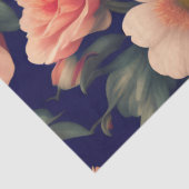 ヴィンテージ素朴フローラテクスチャの切り離し 薄葉紙 (詳細)