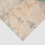 ヴィンテージ素朴フローラテクスチャの切り離し 薄葉紙 (詳細)