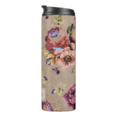 ヴィンテージ素朴フローラパーソナライズされた タンブラー (回転右)