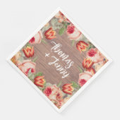 ヴィンテージ素朴フローラファームバ結婚ンズ (コーナー)