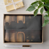 ヴィンテージ素朴フローラブックの切り離しプリント 薄葉紙 (ギフト)