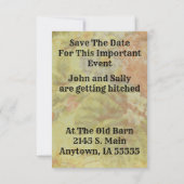 ヴィンテージ素朴フローラ保存日付 (裏面)