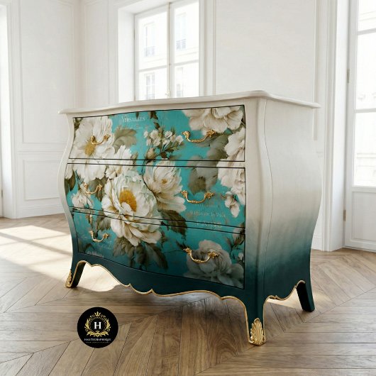 ヴィンテージ素朴フローラ分離 薄葉紙