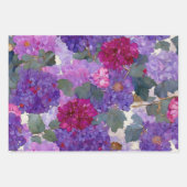 ヴィンテージ素朴フローラ植物分離 ラッピングペーパーシート (正面3)