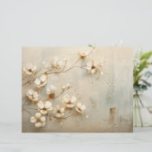 ヴィンテージ素朴フローラ迷惑ジャーナル紙シート (スタンド正面)