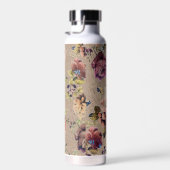 ヴィンテージ素朴フローラ ウォーターボトル (右面)