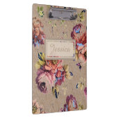 ヴィンテージ素朴フローラ クリップボード (右)