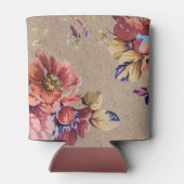 ヴィンテージ素朴フローラ 缶クーラー (裏面)