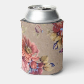 ヴィンテージ素朴フローラ 缶クーラー (缶裏面)