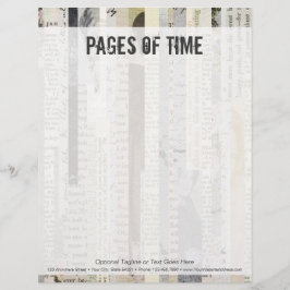 ヴィンテージ素朴ブックエフェメラタイプライターヘッド レターヘッド