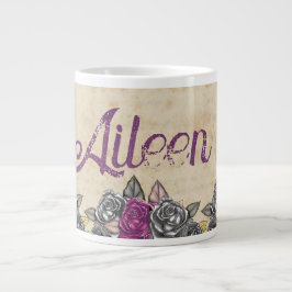 ヴィンテージ素朴ブライドメイド結婚式の引き出物 ジャンボコーヒーマグカップ