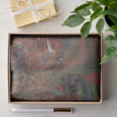 ヴィンテージ素朴ブラウンピンクカーオールドアンティークアート 薄葉紙 (ギフト)