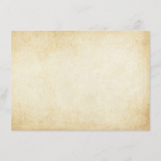 ヴィンテージ素朴ブラックフローリッシュ結婚パーチメント エンクロージャーカード (裏面)