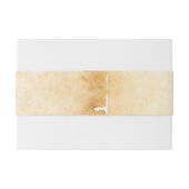 ヴィンテージ素朴ブラック・フローリッシュ・パーチメント 招待状ベリーバンド (裏面例)