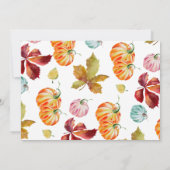 ヴィンテージ素朴ブルートラックのフレンドズポットラック 招待状 (裏面)