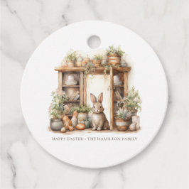 ヴィンテージ素朴ベージュイースター フェイバータグ