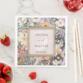 ヴィンテージ素朴ボーフローラ結婚ズ