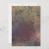 ヴィンテージ素朴メーソンジャールライト卒業パーティー 招待状 (裏面)