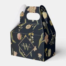 ヴィンテージ素朴モノグラムフローララグ模様