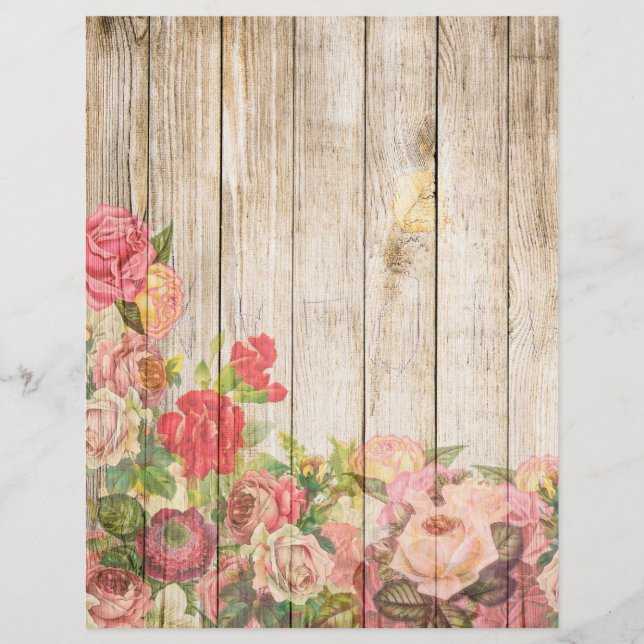 ヴィンテージ素朴ロマンバラウッド (正面)