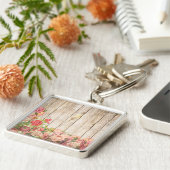 ヴィンテージ素朴ロマンバラウッド キーホルダー (側面)