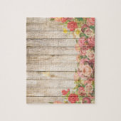 ヴィンテージ素朴ロマンバラウッド ジグソーパズル (縦)